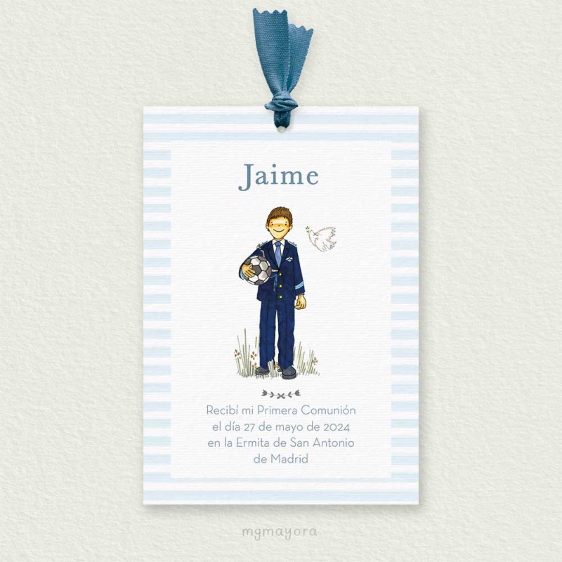 Recordatorio Comunión con Lazo Niño JAIME