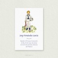 Recordatorio Comunión Sencillo Niño JORGE