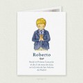 Recordatorio Comunión para Foto Niño ROBERTO