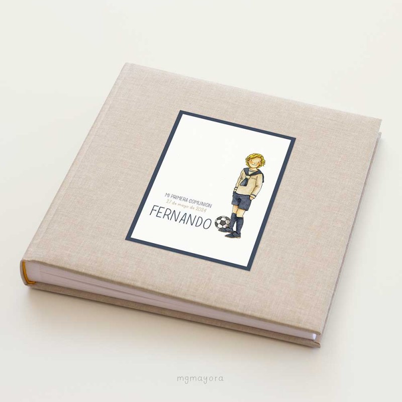 Álbum Comunión tapa dura FERNANDO