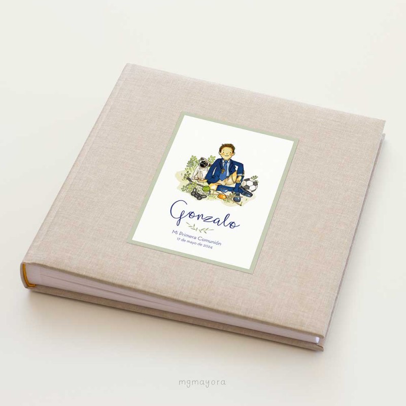 Álbum Comunión tapa dura GONZALO