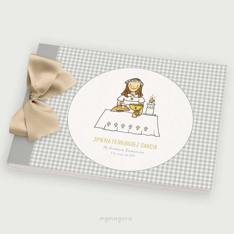 Álbum Comunión tapa blanda JIMENA