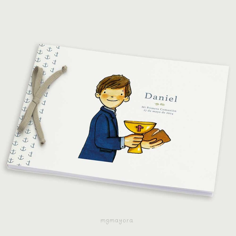 Álbum Comunión tapa blanda DANIEL