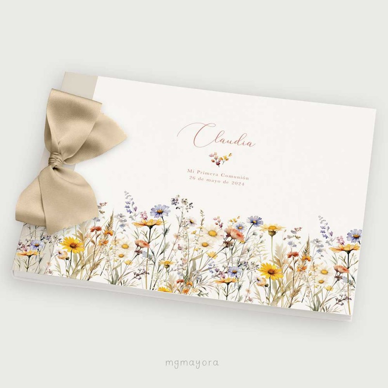 Álbum Comunión tapa blanda CLAUDIA