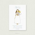 Recordatorio Comunión Sencillo Niña ALICIA