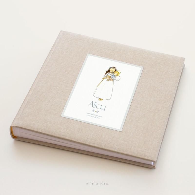 Álbum Comunión tapa dura ALICIA