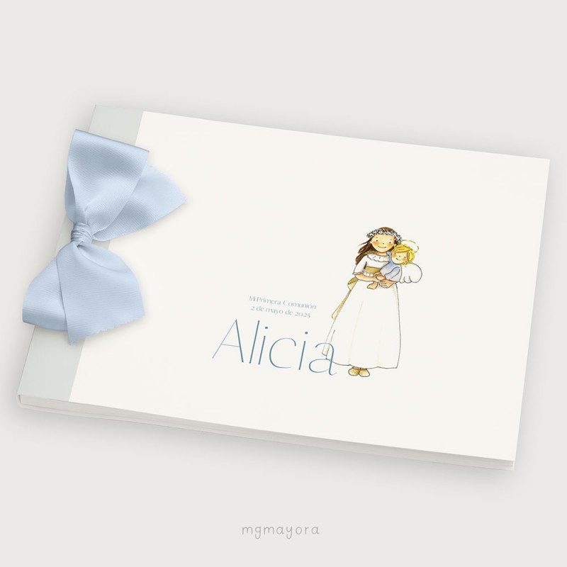 Álbum Comunión tapa blanda ALICIA