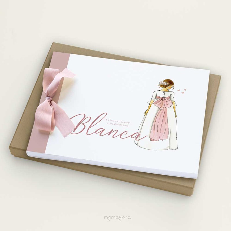 Libro de Comunión Grande BLANCA