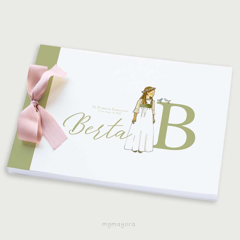 Álbum Comunión tapa blanda BERTA