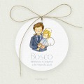 Etiqueta Comunión Niño BOSCO
