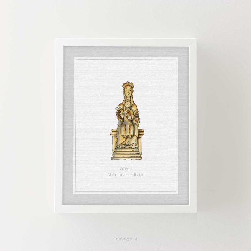 Cuadro de Virgen NTRA SRA DE ITZIAR