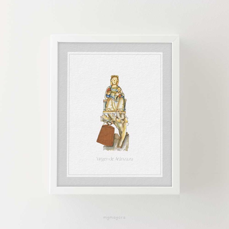 Cuadro de Virgen DE ARÁNZAZU