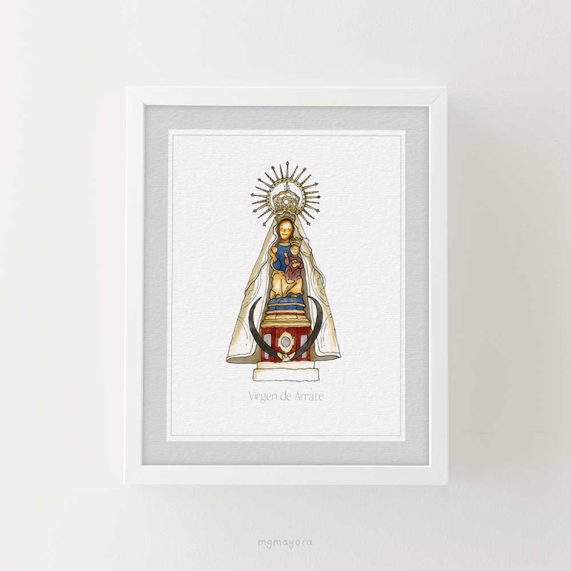 Cuadro de Virgen DE ARRATE