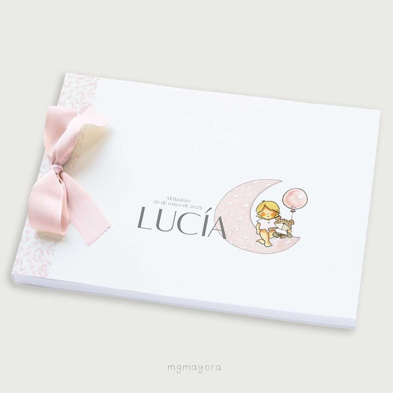 Álbum Bautizo tapa blanda LUCÍA