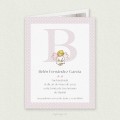 Recordatorio Bautizo para Foto BELÉN