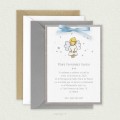 Invitación Bautizo con Cartulina Niño PEDRO