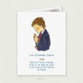 Recordatorio Comunión para Foto Niño LUIS