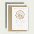 Invitación Bautizo Sencilla Niña ELENA