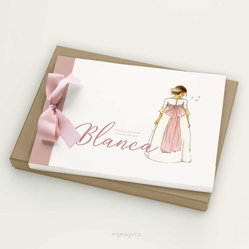 Libro de Comunión Grande BLANCA