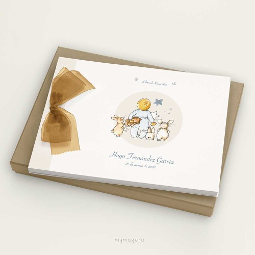 Libro del bebé Niño HUGO