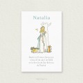 Recordatorio Comunión Sencillo Niña NATALIA