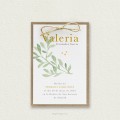 Recordatorio Comunión Kraft Vegetal VALERIA