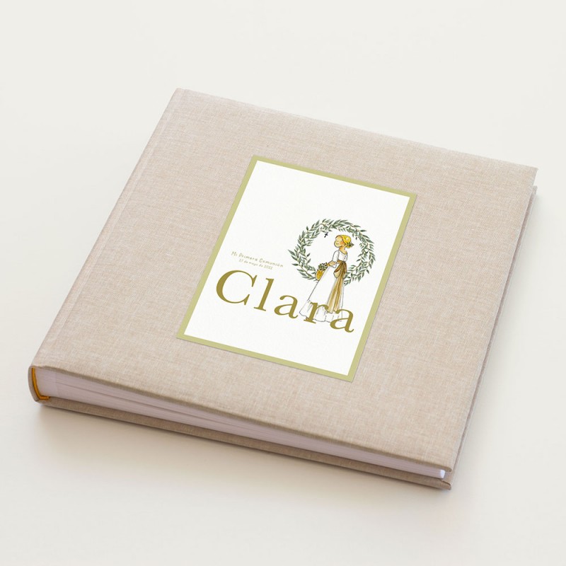 Álbum Comunión tapa dura CLARA