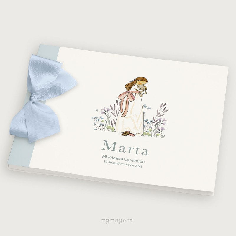 Álbum Comunión tapa blanda MARTA