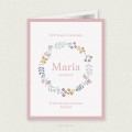 Recordatorio Comunión para Foto Vegetal MARÍA
