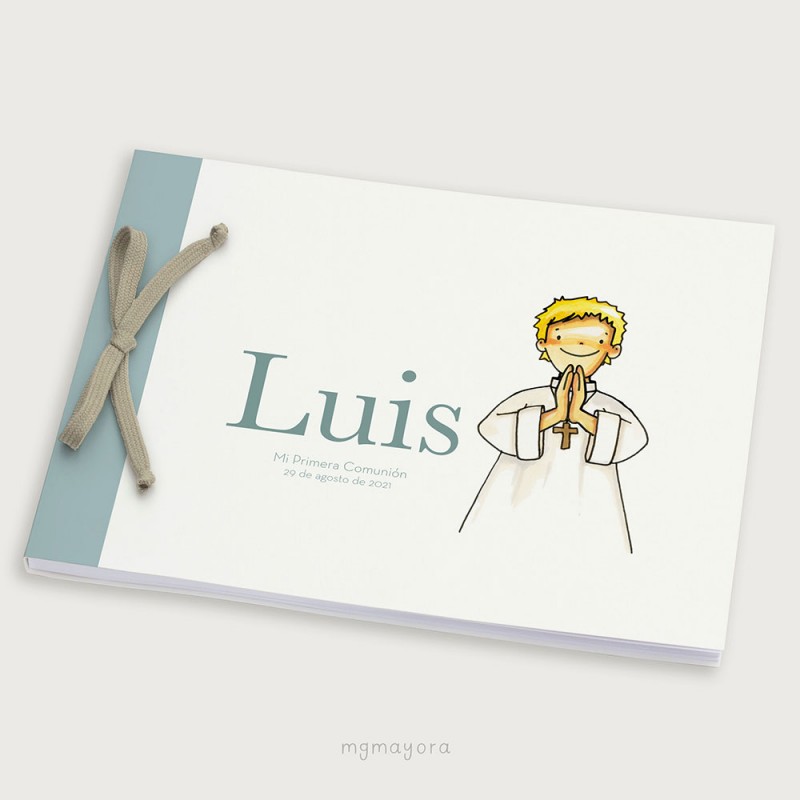 Álbum Comunión tapa blanda LUIS