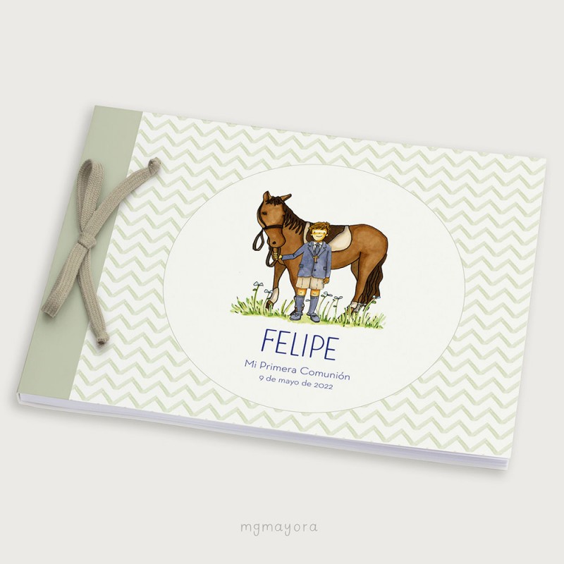 Álbum Comunión tapa blanda FELIPE
