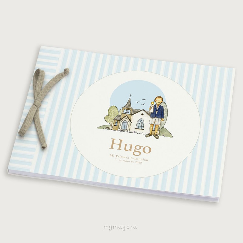 Álbum Comunión tapa blanda HUGO