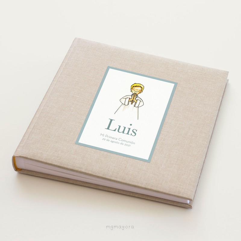 Álbum Comunión tapa dura LUIS