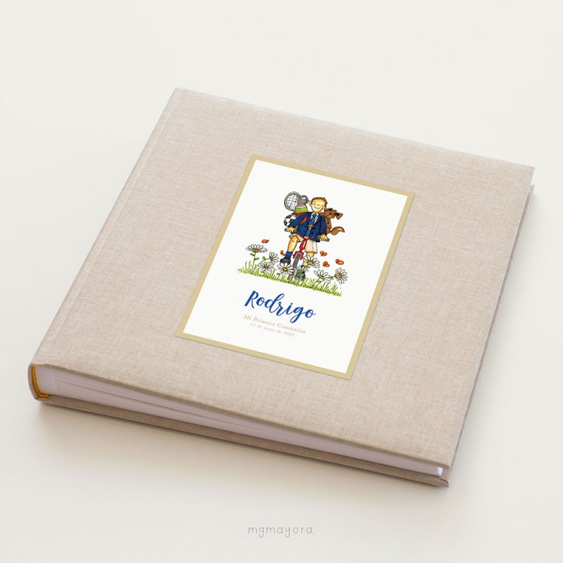 Álbum Comunión tapa dura RODRIGO