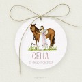 Etiqueta Comunión Niña CELIA