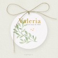 Etiqueta Comunión Vegetal VALERIA