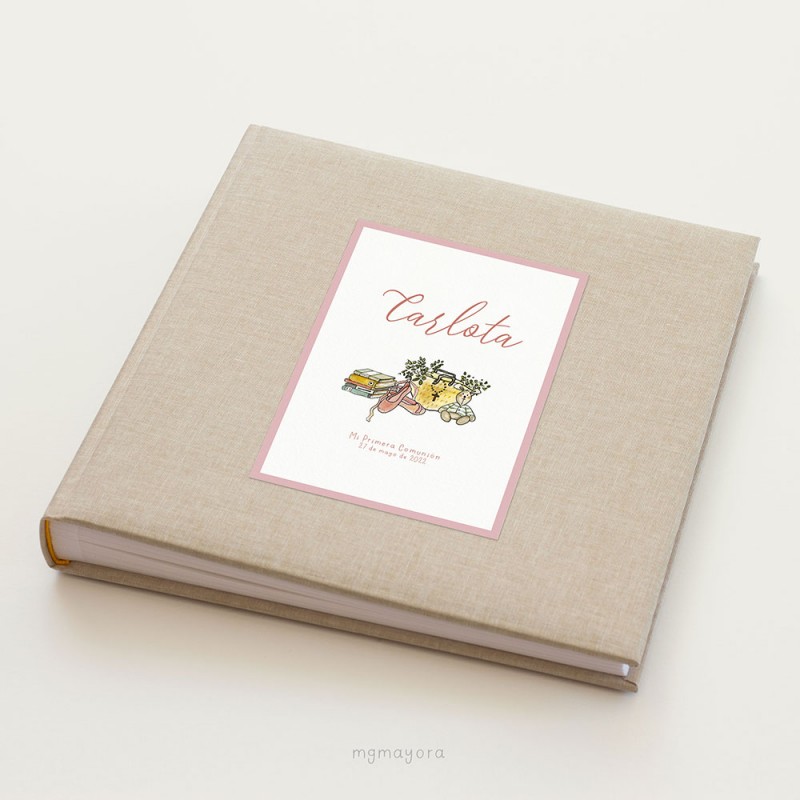 Álbum Comunión tapa dura CARLOTA