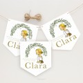 Banderines Comunión CLARA