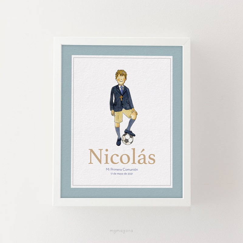 Cuadro Comunión NICOLÁS