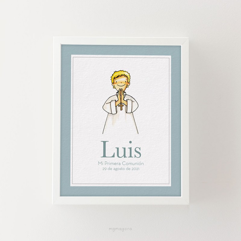 Cuadro Comunión LUIS
