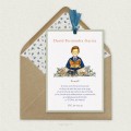 Invitación Comunión con Lazo Niño DAVID