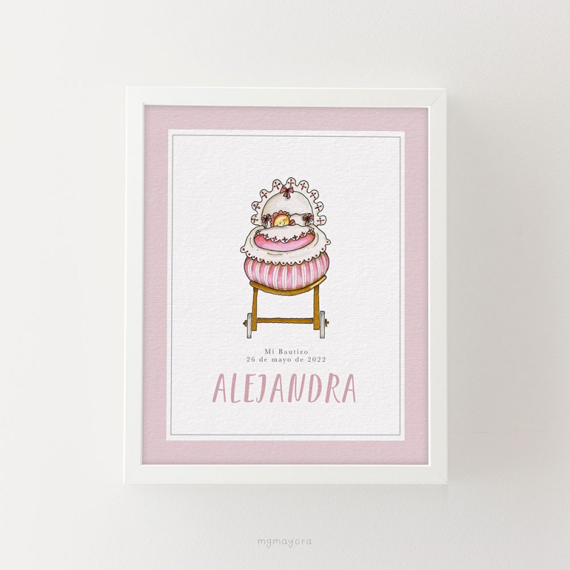 Cuadro Bautizo ALEJANDRA