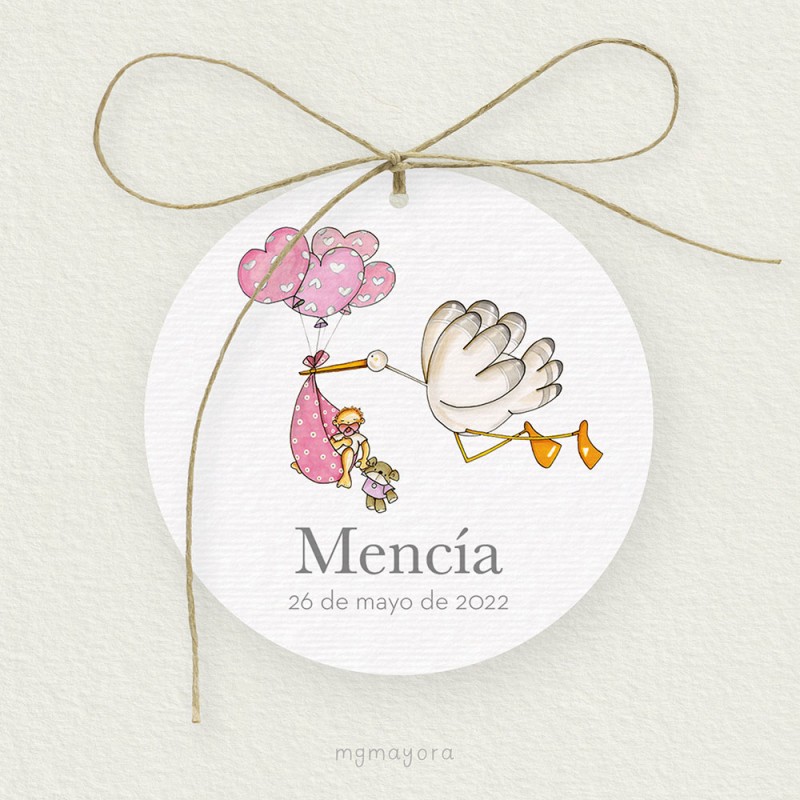Etiqueta Bautizo MENCÍA