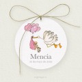 Etiqueta Bautizo MENCÍA