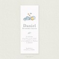 Marcapáginas Bautizo Sencillo Niño DANIEL
