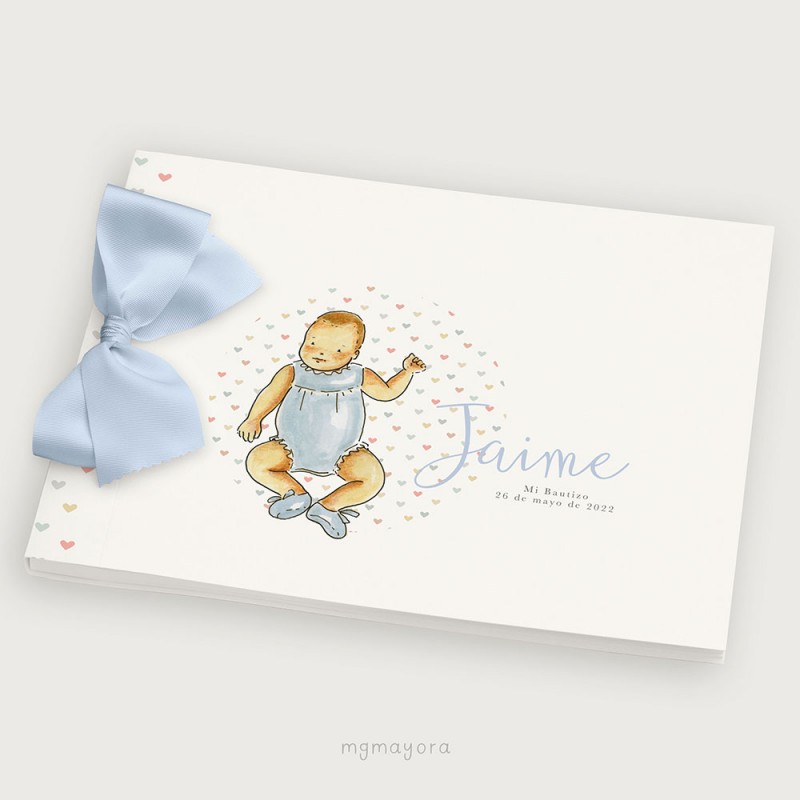 Álbum Bautizo tapa blanda JAIME