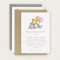 Invitación Bautizo Sencilla Niña MARTA