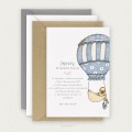 Invitación Bautizo Sencilla Niño JAVIER