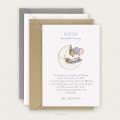 Invitación Bautizo Sencilla Niño MARTÍN