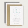 Invitación Bautizo Sencilla Niño LUIS